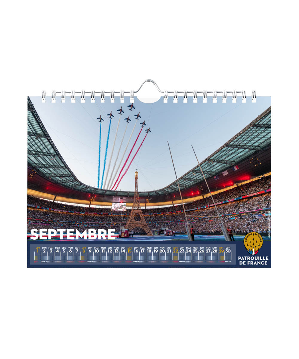 Calendrier Patrouille de France 2024