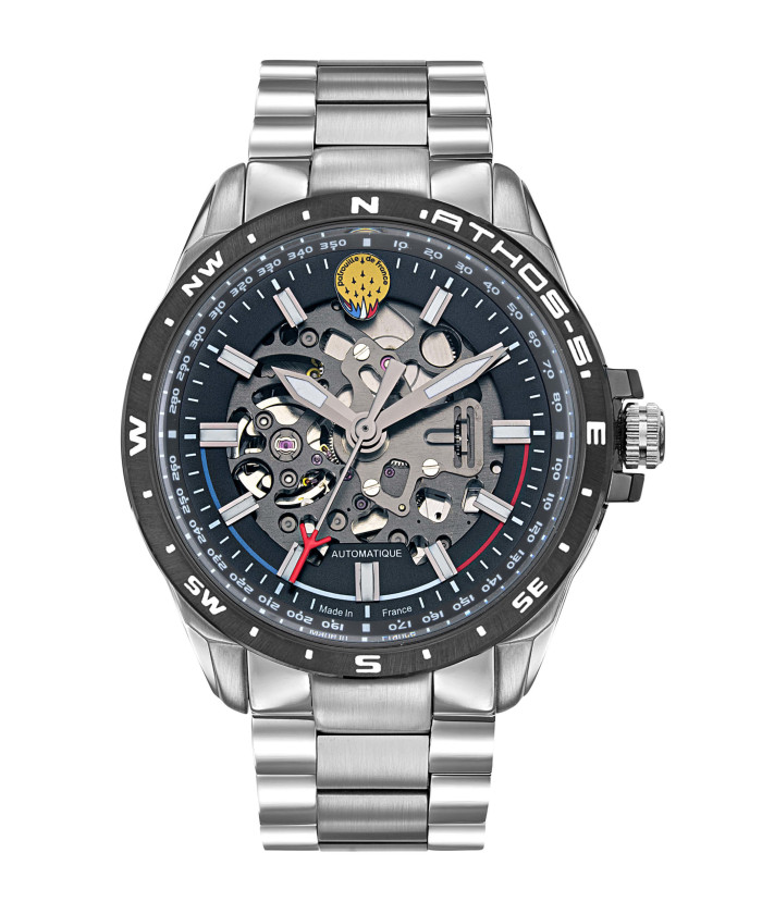 Montre ATHOS 5 Acier Cadran...